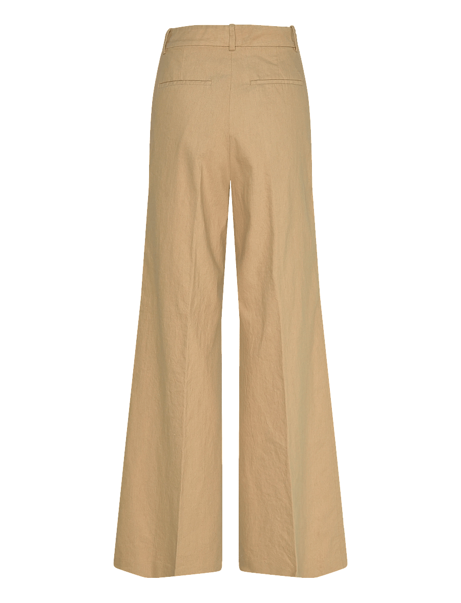 Polo Ralph Lauren - 12/1 STR LIN BLD PW-WVN-PANTS - linen trousers - classic camel - 2