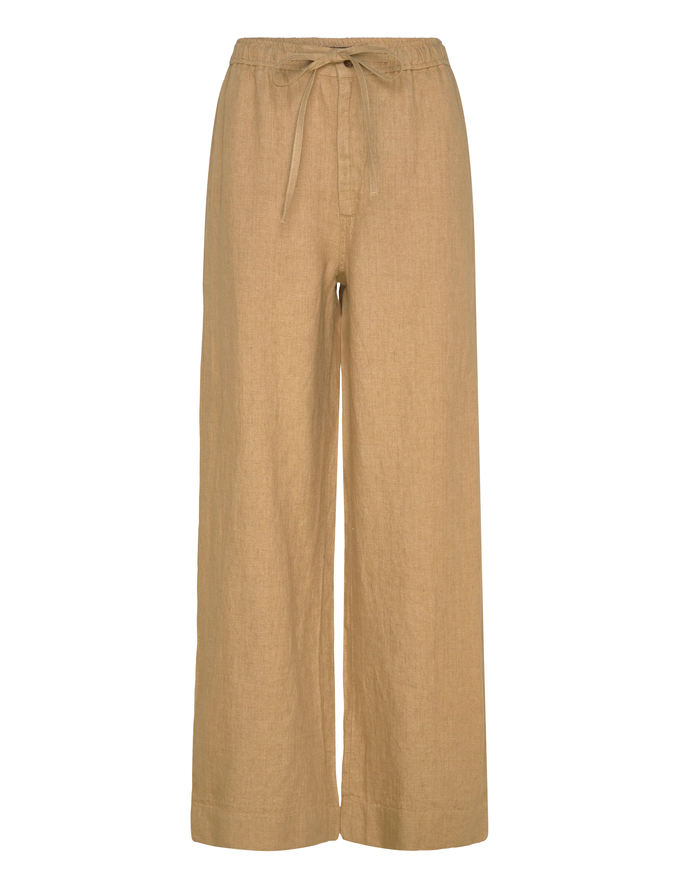 Polo Ralph Lauren - 9/1 PD LINEN-WVN-PANTS - hørbukser - classic camel - 1