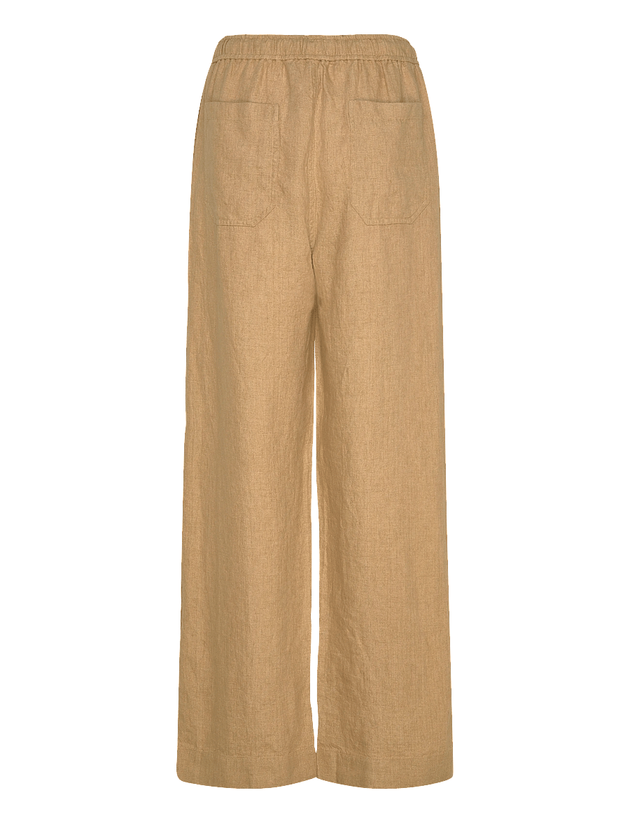 Polo Ralph Lauren - 9/1 PD LINEN-WVN-PANTS - hørbukser - classic camel - 2