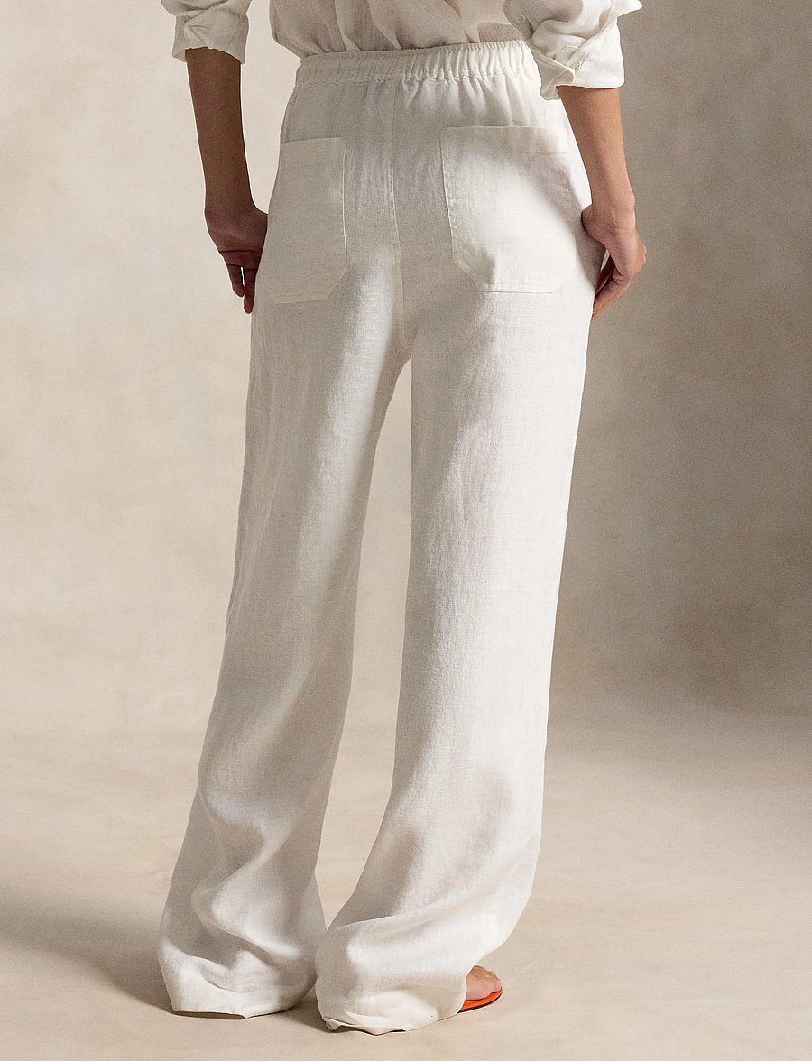 Polo Ralph Lauren - 9/1 PD LINEN-WVN-PANTS - linased püksid - nevis - 2