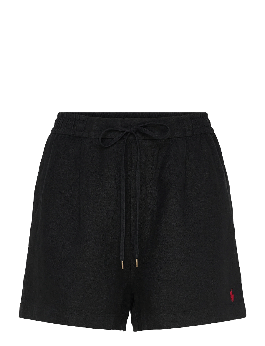 Polo Ralph Lauren - 9/1 PD LINEN-WVN-SHORTS - leinen-shorts - polo black - 1