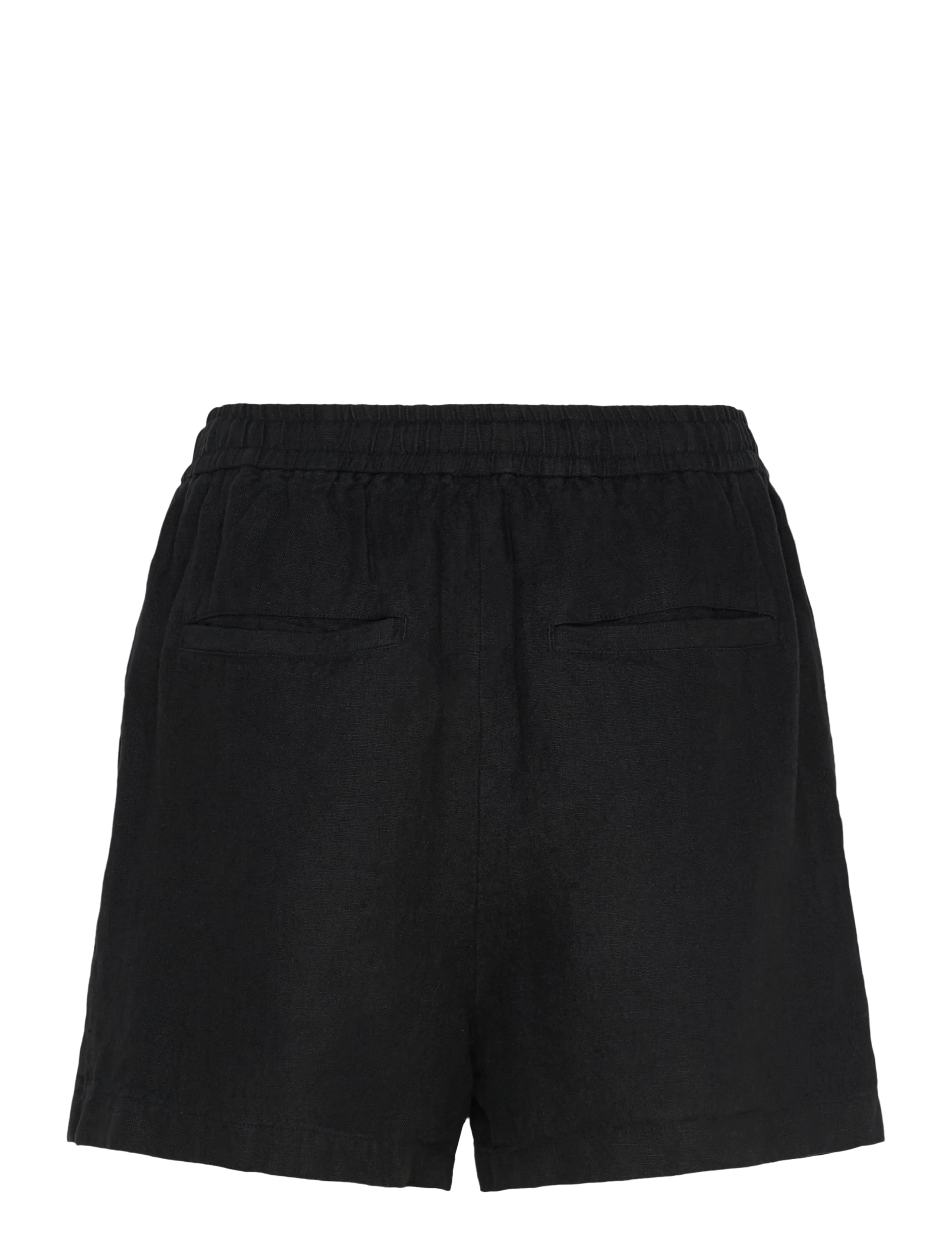 Polo Ralph Lauren - 9/1 PD LINEN-WVN-SHORTS - hørshorts - polo black - 2