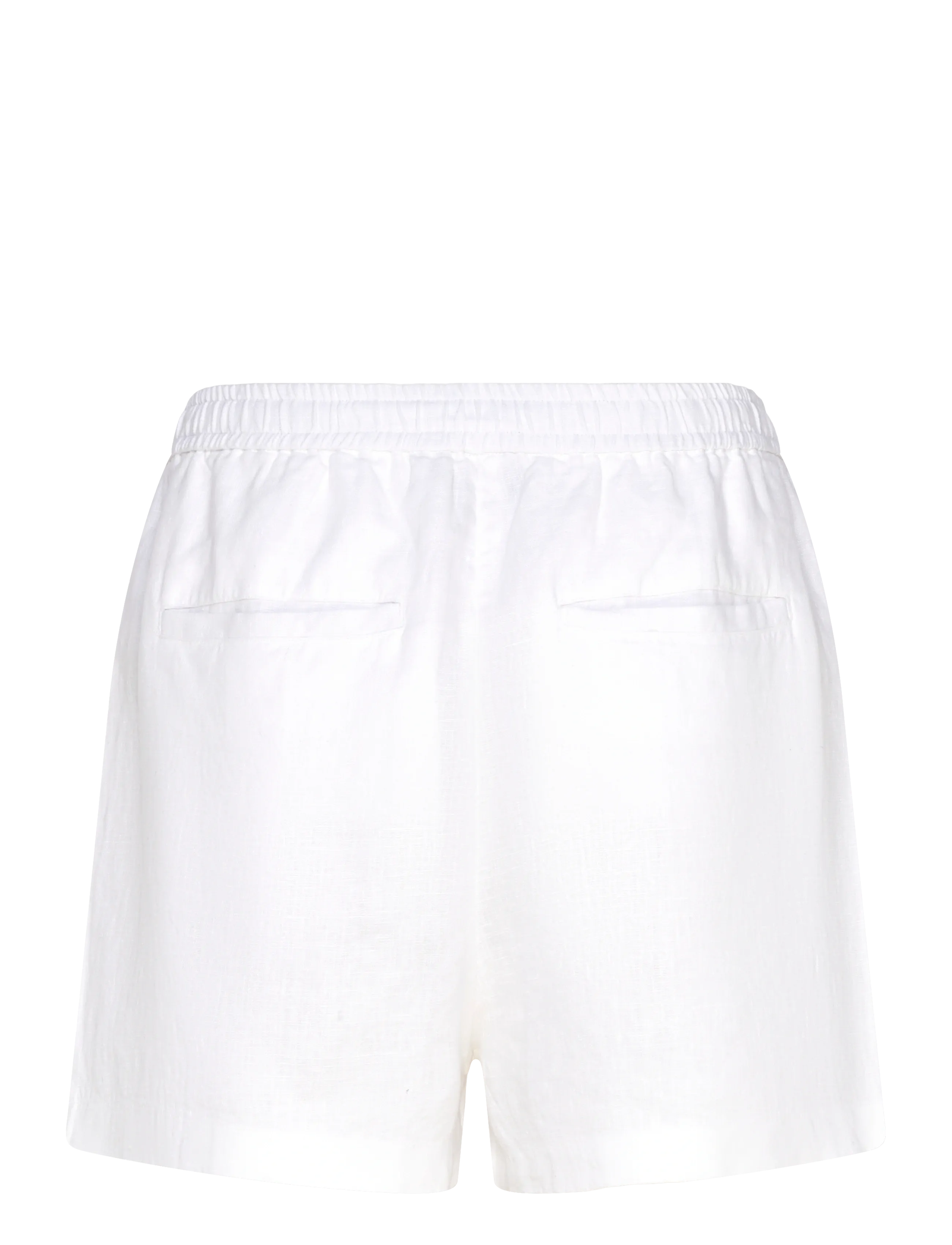 Polo Ralph Lauren - 9/1 PD LINEN-WVN-SHORTS - hørshorts - white - 1