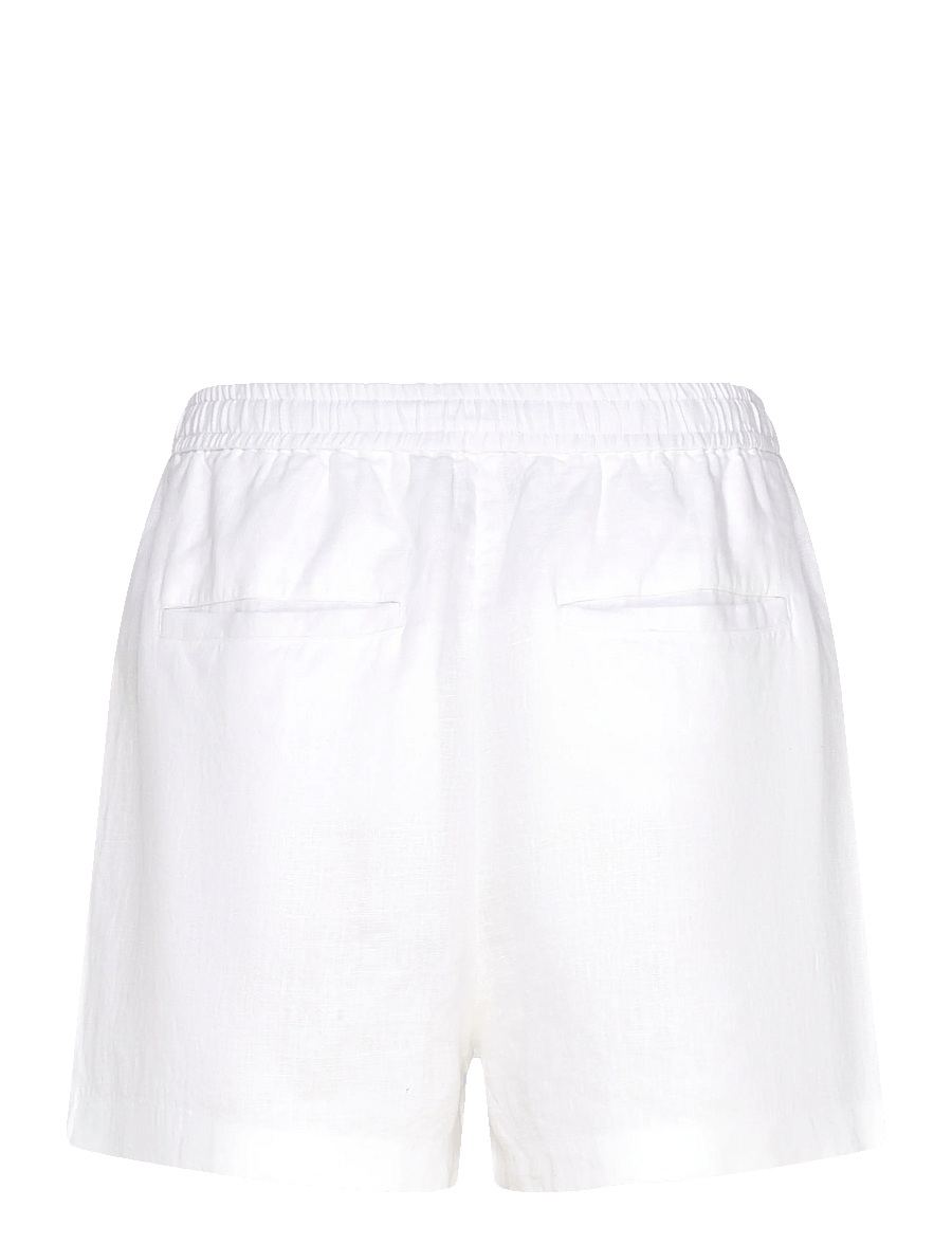 Polo Ralph Lauren - 9/1 PD LINEN-WVN-SHORTS - linased lühikesed püksid - white - 1