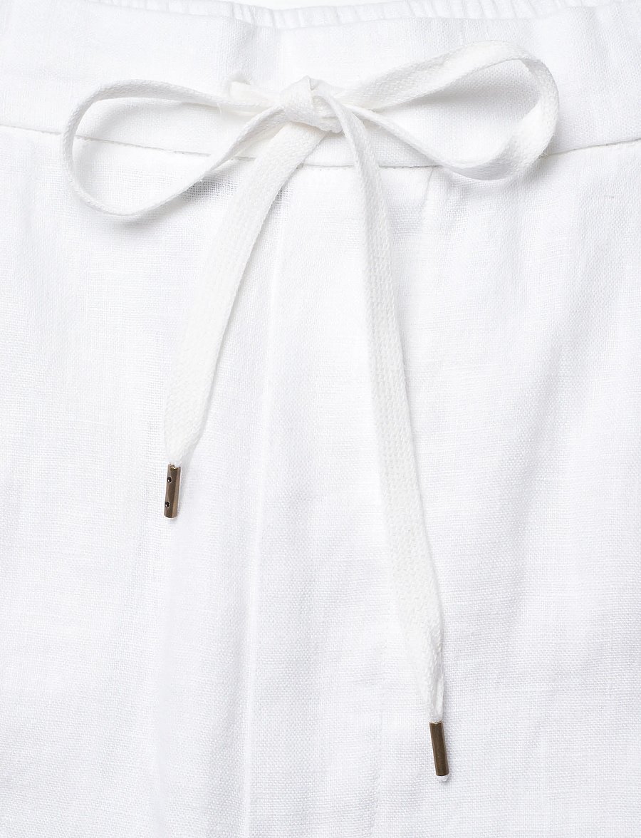 Polo Ralph Lauren - 9/1 PD LINEN-WVN-SHORTS - linased lühikesed püksid - white - 3
