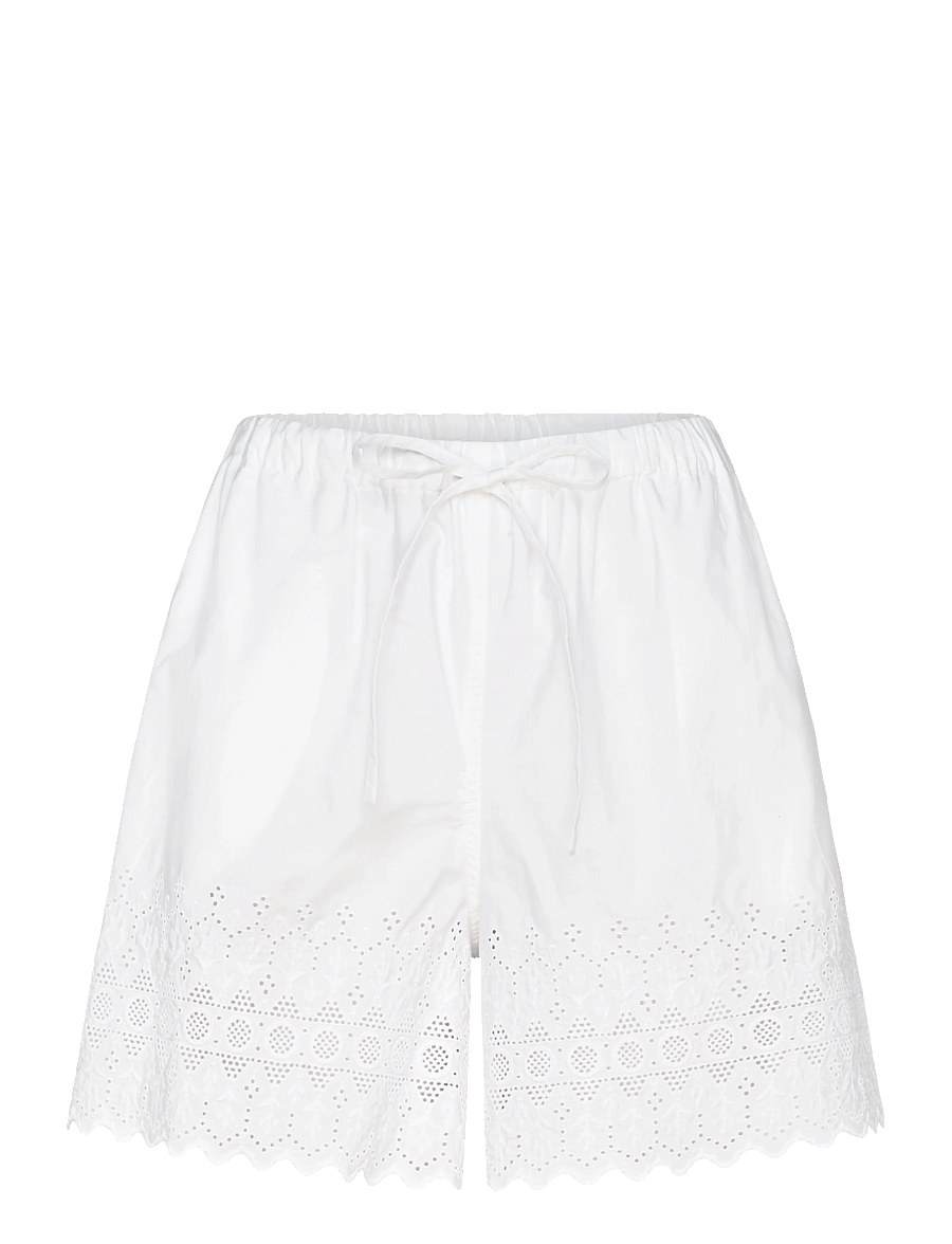 Polo Ralph Lauren - EMB 80/2 MW CTN PW-WVN-SHORTS - vabaaja lühikesed püksid - white - 1