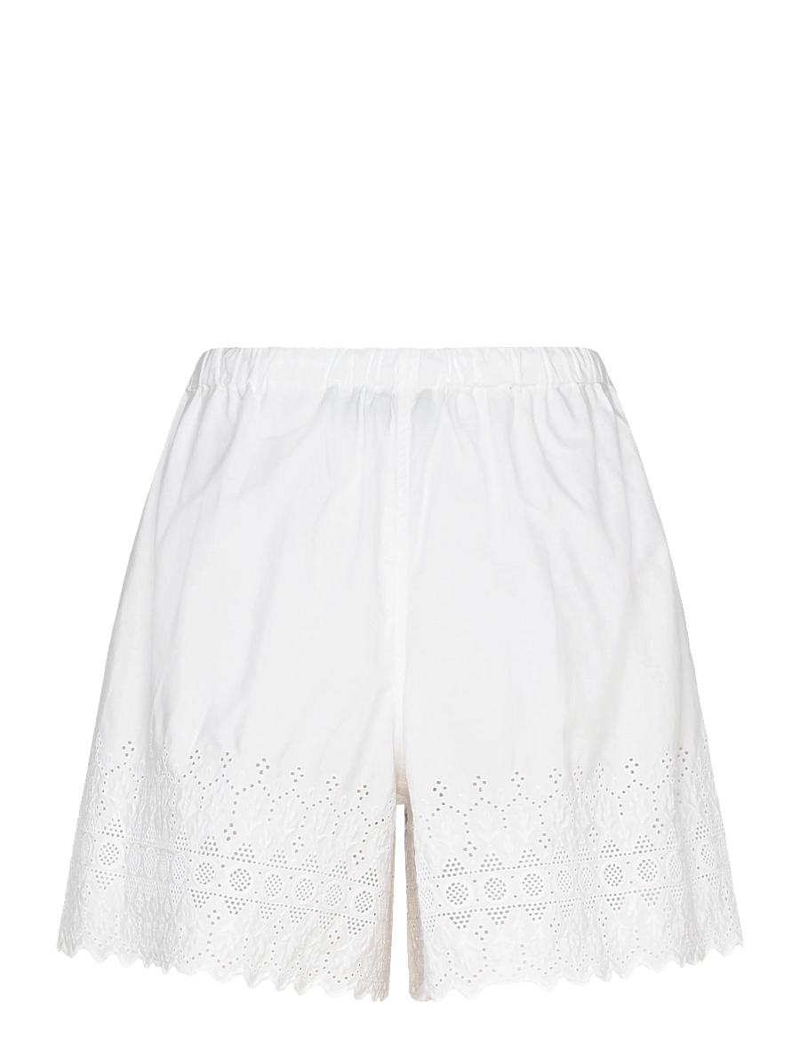 Polo Ralph Lauren - EMB 80/2 MW CTN PW-WVN-SHORTS - vabaaja lühikesed püksid - white - 2