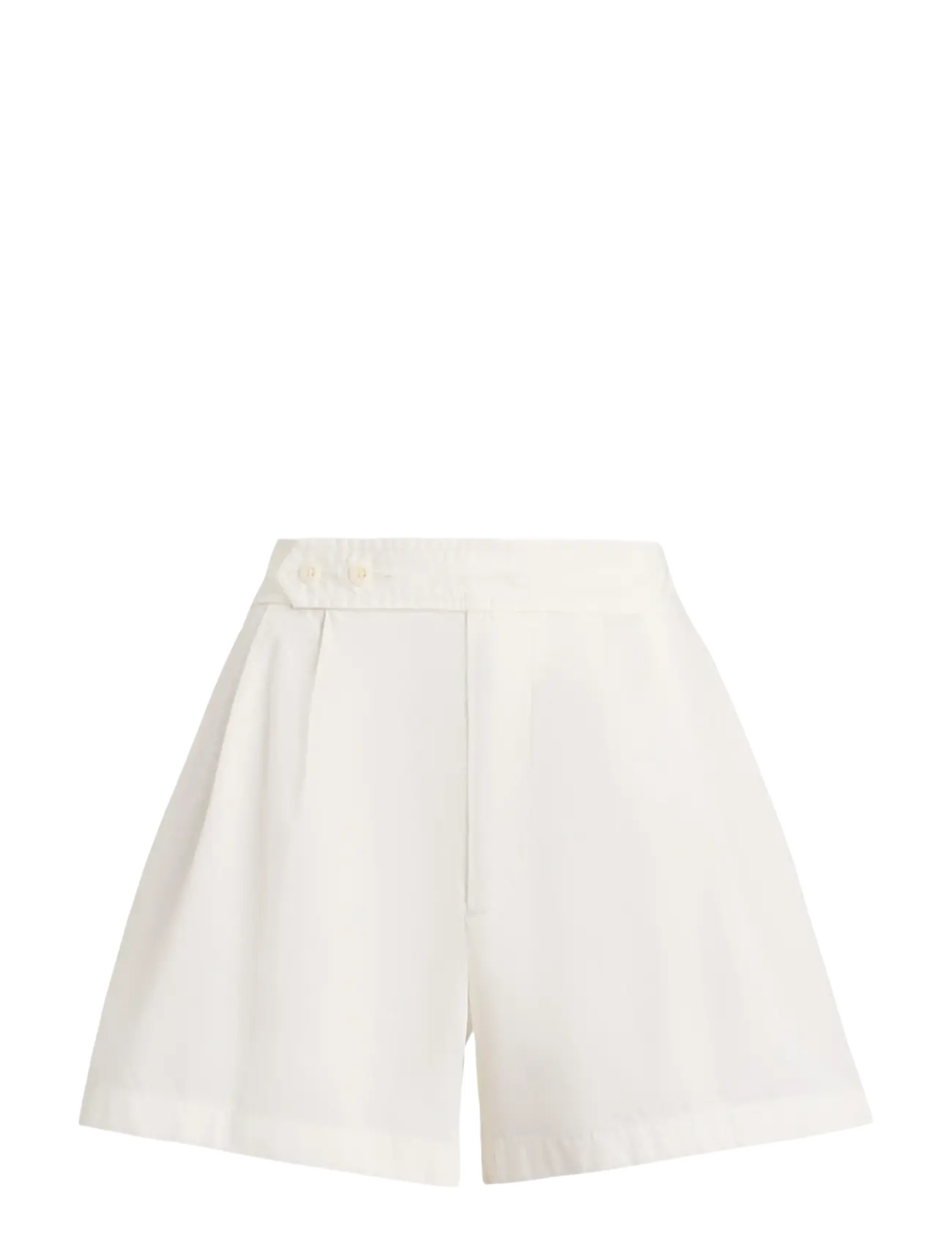 Polo Ralph Lauren COTTON POPLIN-WVN-SHORTS - Bermudashorts - WHITE / white