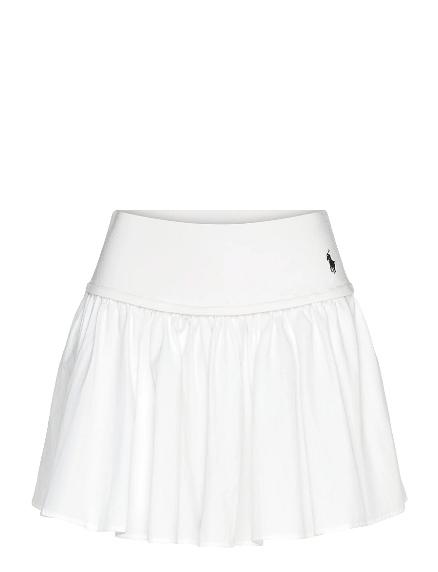 Polo Ralph Lauren - 80/2 POPLIN-WVN-SKIRT - plisserede nederdele - white - 1