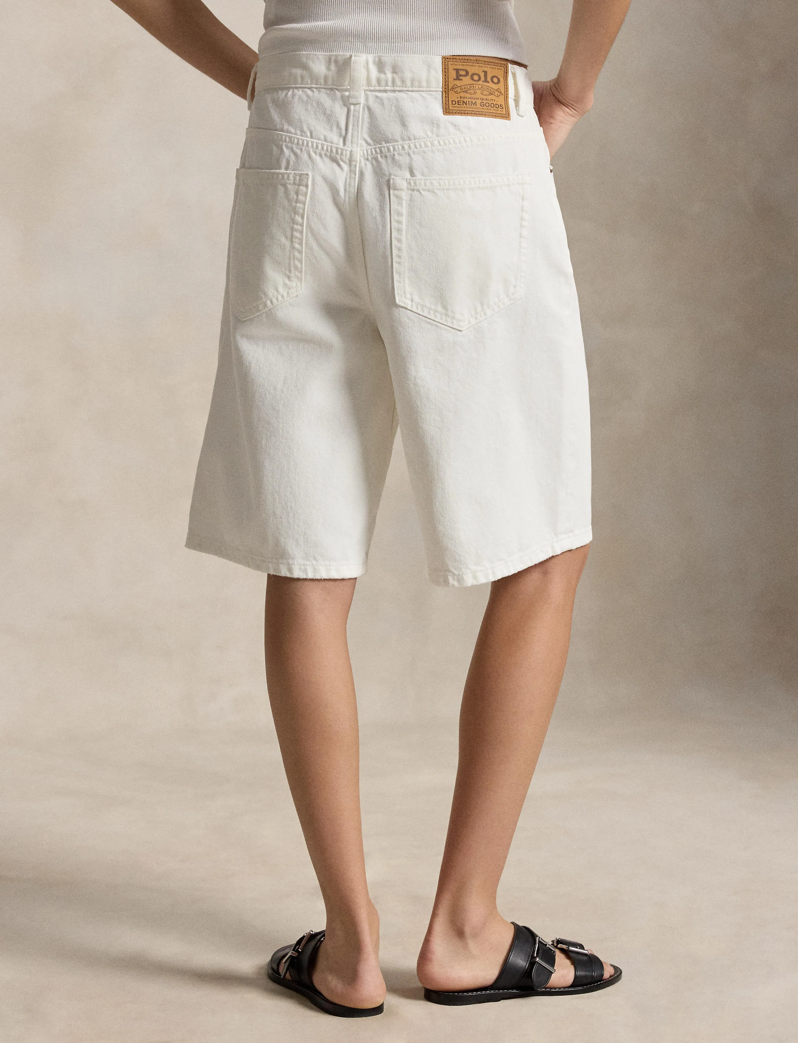 Polo Ralph Lauren - 3X1 RIGID DENIM-WVN-SHORTS - puno wash - 4