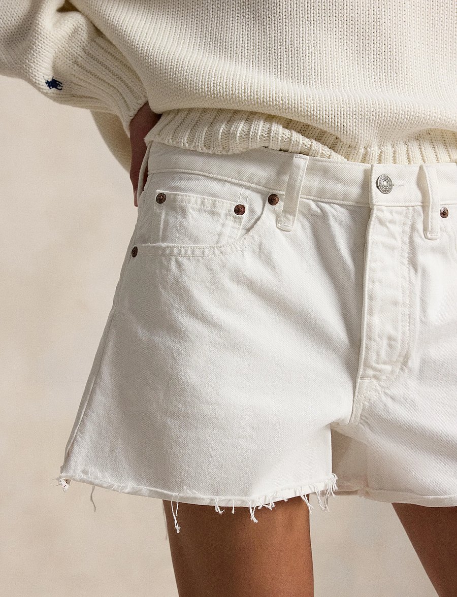 Polo Ralph Lauren - 3X1 RIGID DENIM-WVN-SHORTS - lühikesed teksapüksid - brusson wash - 5