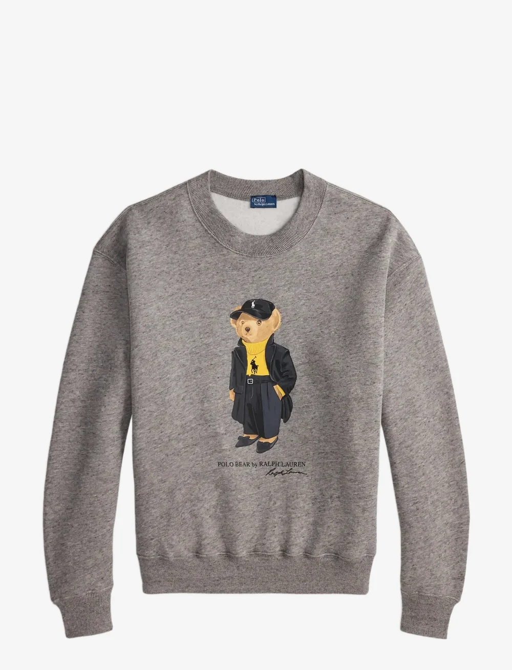 Polo Ralph Lauren - ARCTIC FLEECE-KNT-SWEATSHIRT - sweatshirts & hættetrøjer - dark vintage heat - 1