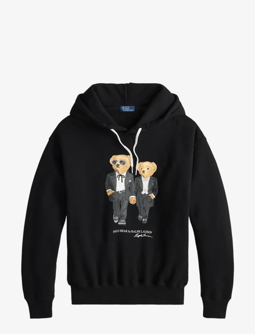 Polo Ralph Lauren - ARCTIC FLEECE-KNT-SWEATSHIRT - dressipluusid ja kapuutsiga dressipluusid - polo black - 1