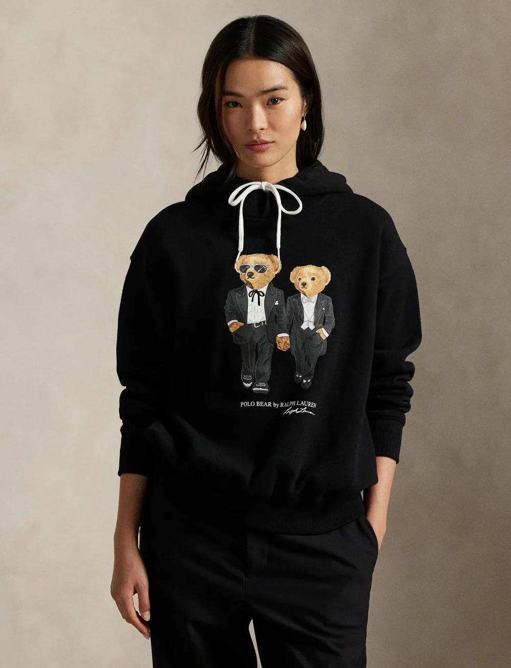 Polo Ralph Lauren - ARCTIC FLEECE-KNT-SWEATSHIRT - dressipluusid ja kapuutsiga dressipluusid - polo black - 3