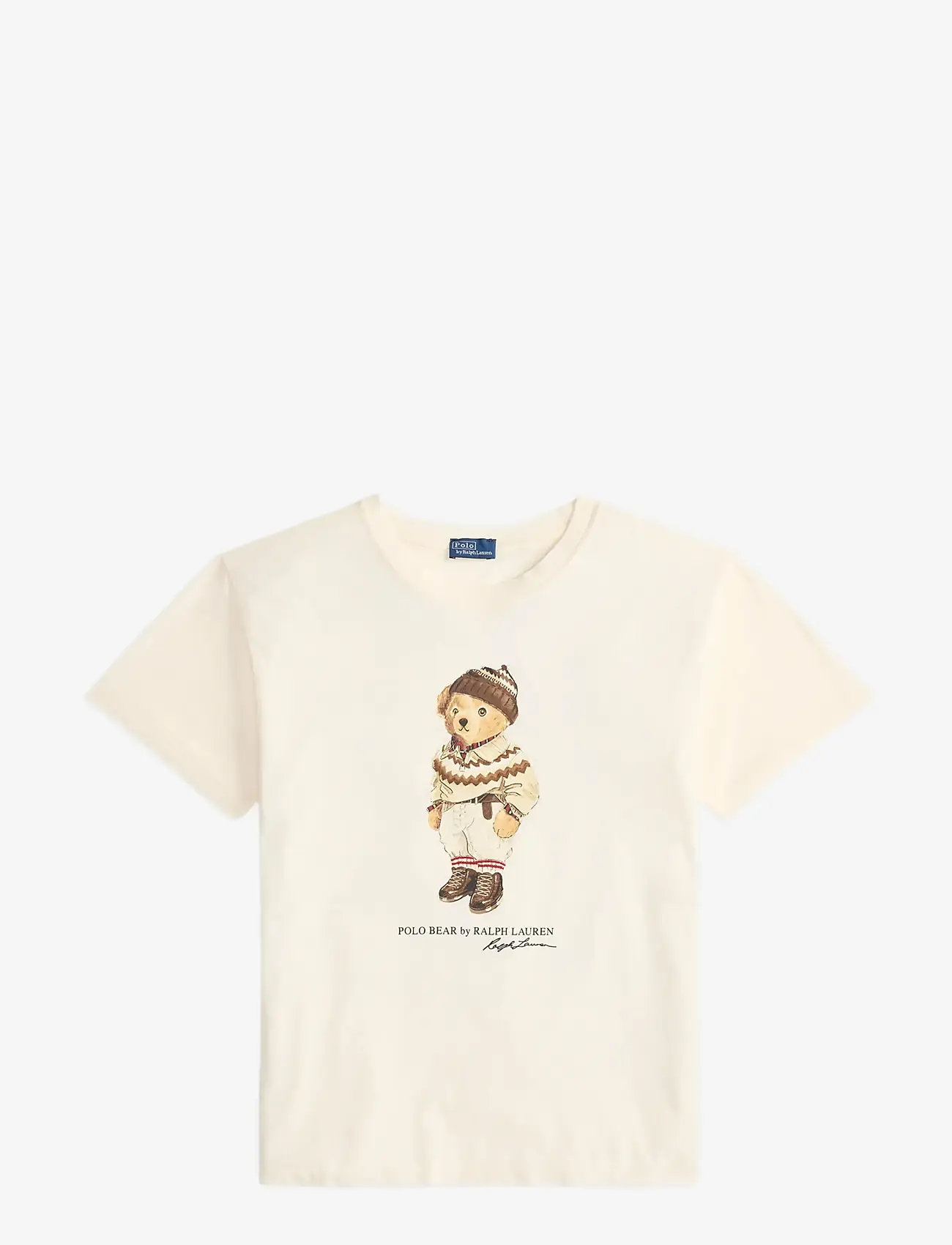 Polo Ralph Lauren - Polo Bear Cotton Jersey Tee - t-krekli - warm white - 1