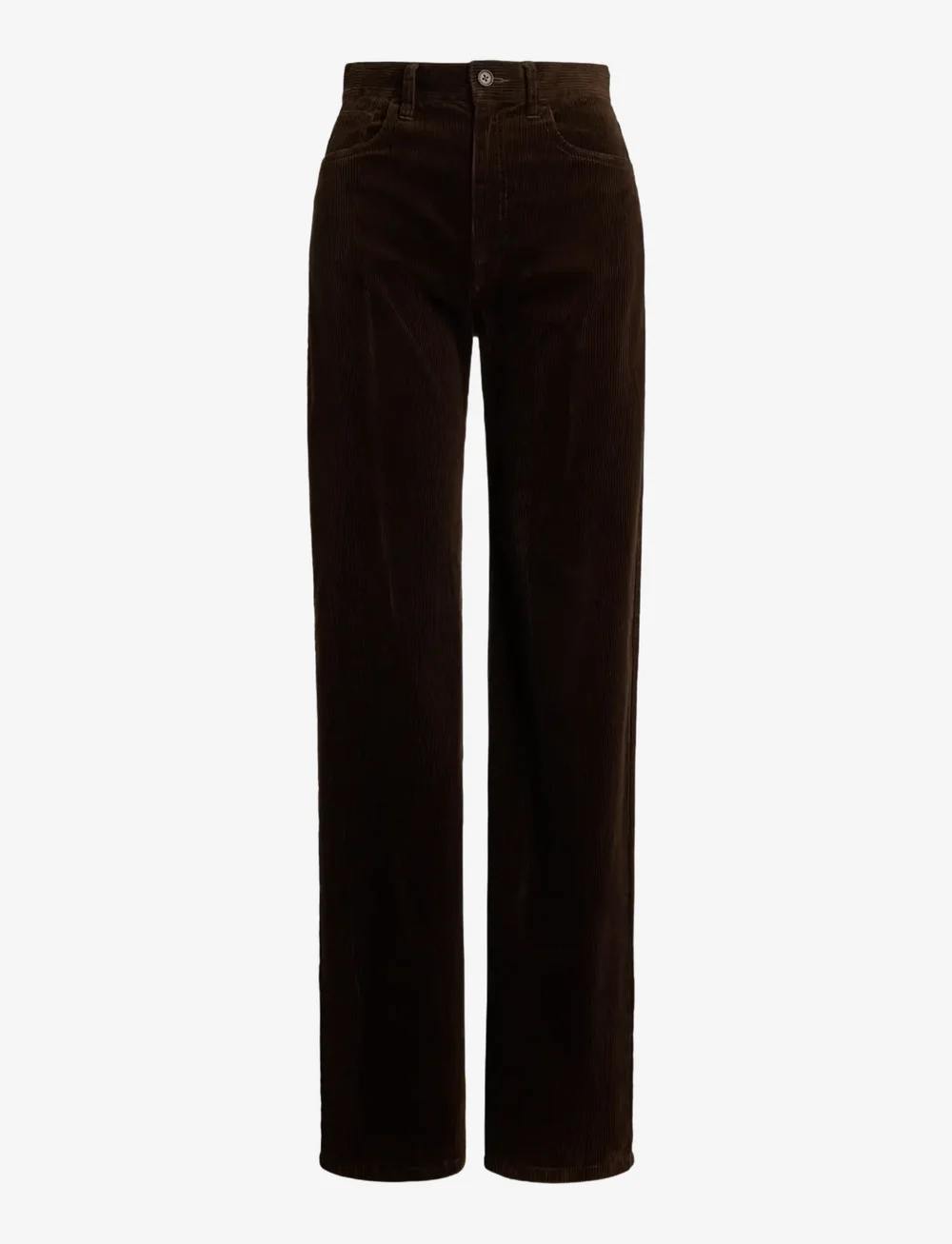 Polo Ralph Lauren - Cotton Corduroy Wide-Leg Pant - vida jeans - dark beech - 1