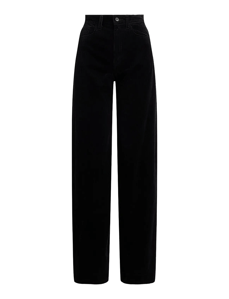 Polo Ralph Lauren - Cotton Corduroy Wide-Leg Pant - pantalons larges - polo black - 1