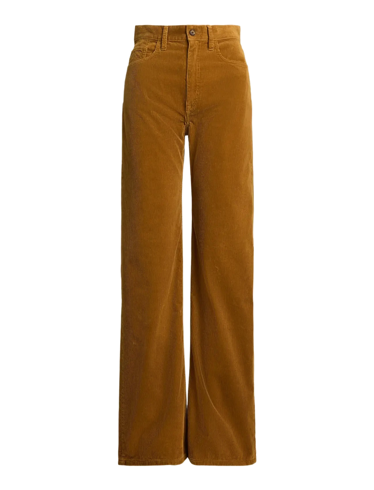 Polo Ralph Lauren Cotton Corduroy Wide-Leg Pant - Tøj - TAN / beige