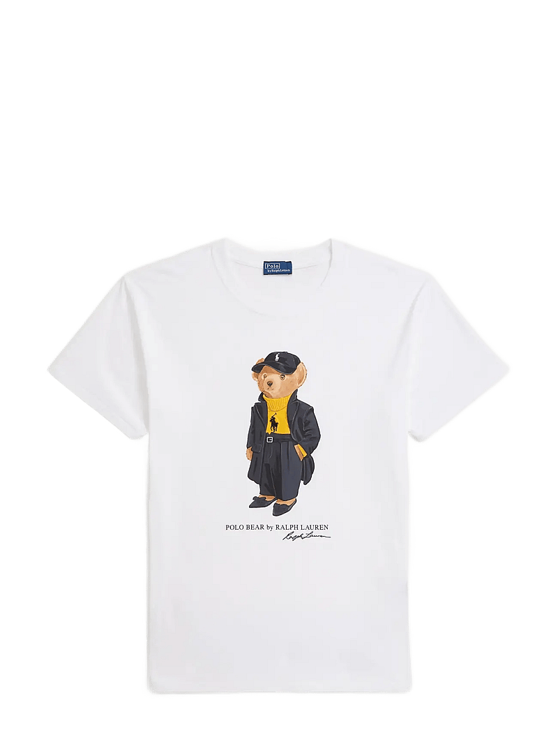 Polo Ralph Lauren - 40/1 VNTG CTN JSY-KNT-T-SHIRT - t-shirts - white - 1