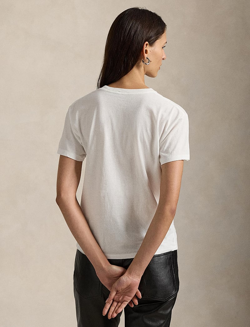 Polo Ralph Lauren - 40/1 VNTG CTN JSY-KNT-T-SHIRT - t-shirts - white - 2