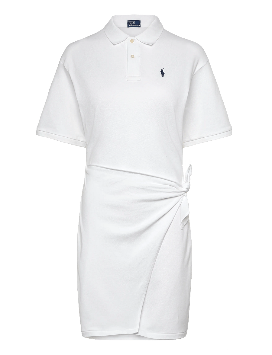 Polo Ralph Lauren - 30/1S STRETCH MESH-KNT-DRESSES - white - 0