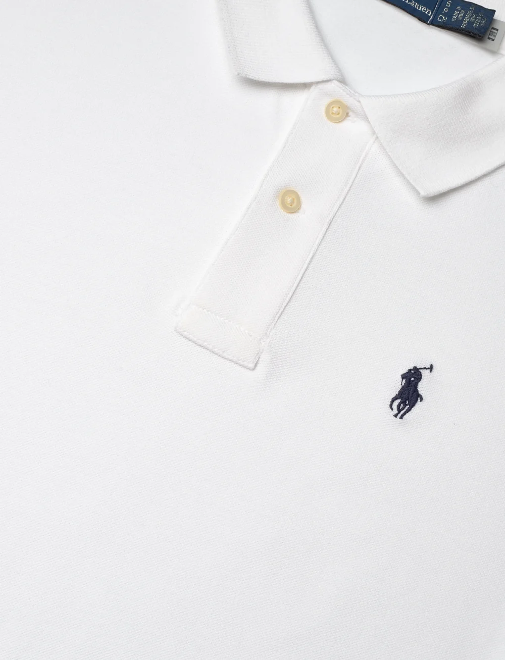 Polo Ralph Lauren - 30/1S STRETCH MESH-KNT-DRESSES - sukienki koszulowe - white - 2