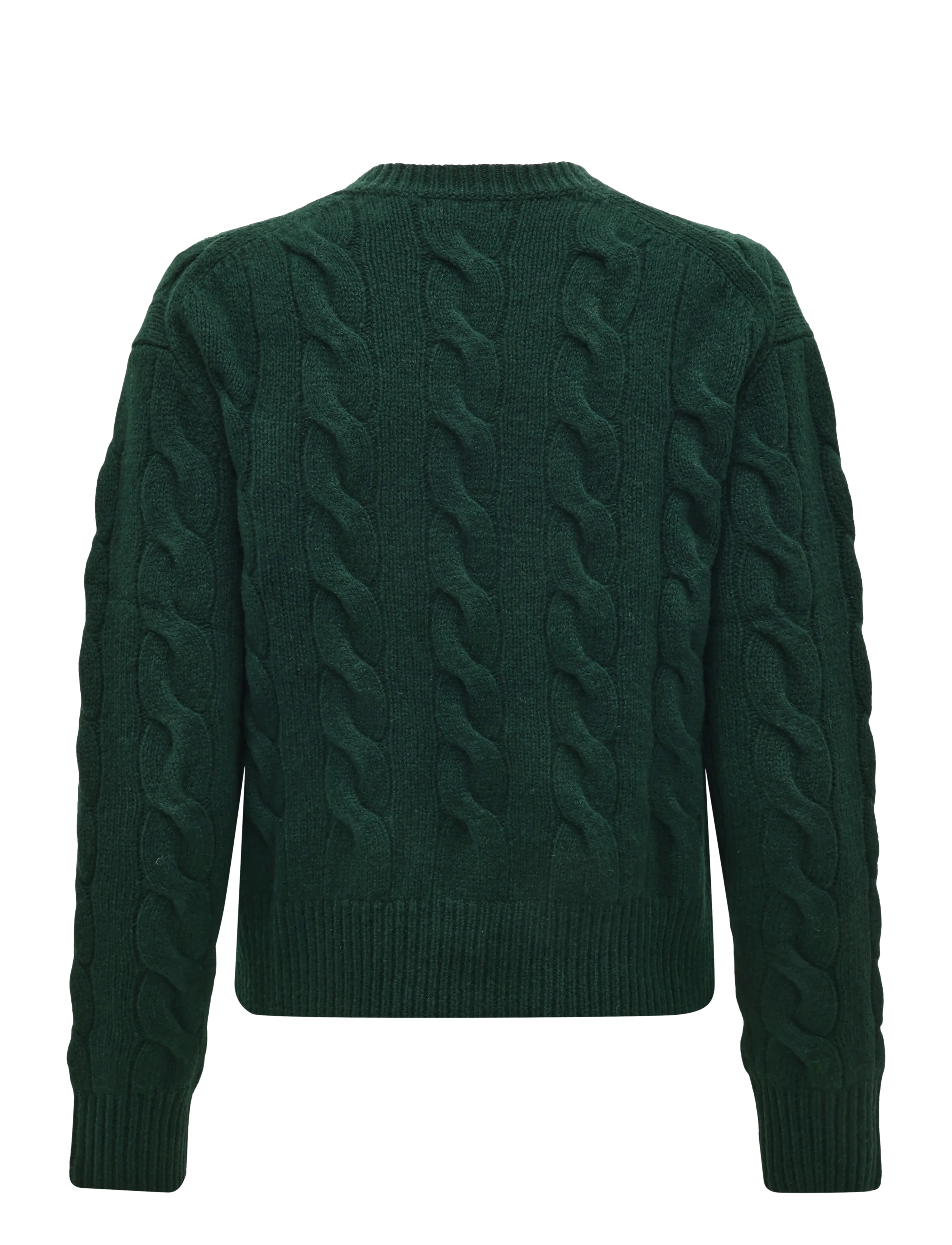 Polo Ralph Lauren Cable-Knit Wool-Cashmere Sweater stickade tröjor dam – bild 2