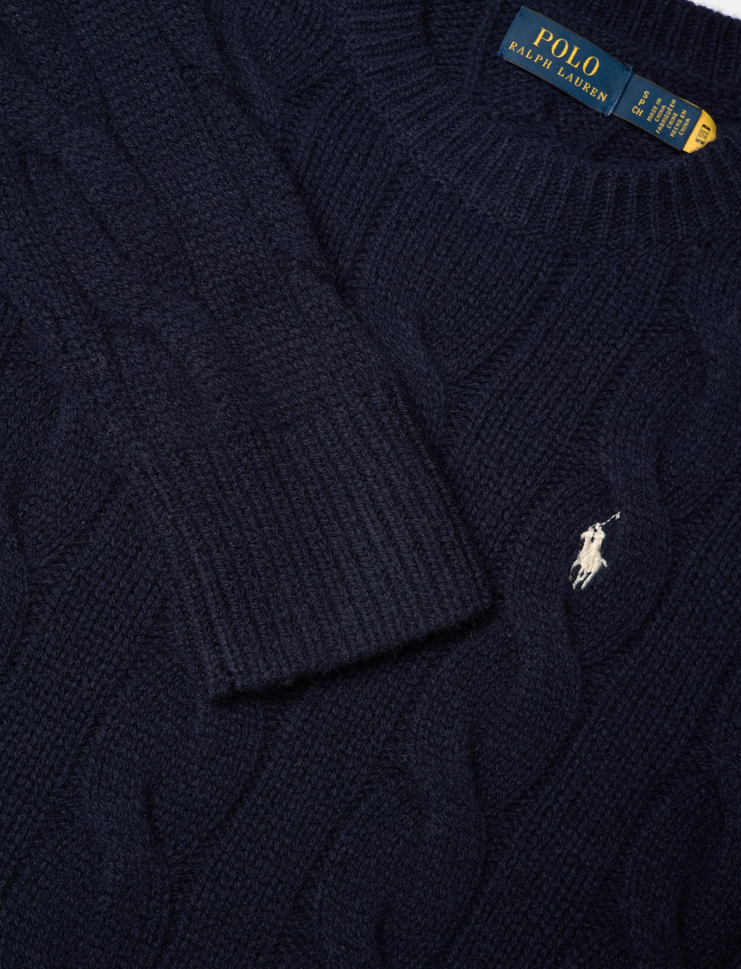 Polo Ralph Lauren - 2/15 WOOL/CASH RWS-SWEATER-PULLOVER - hunter navy - 2
