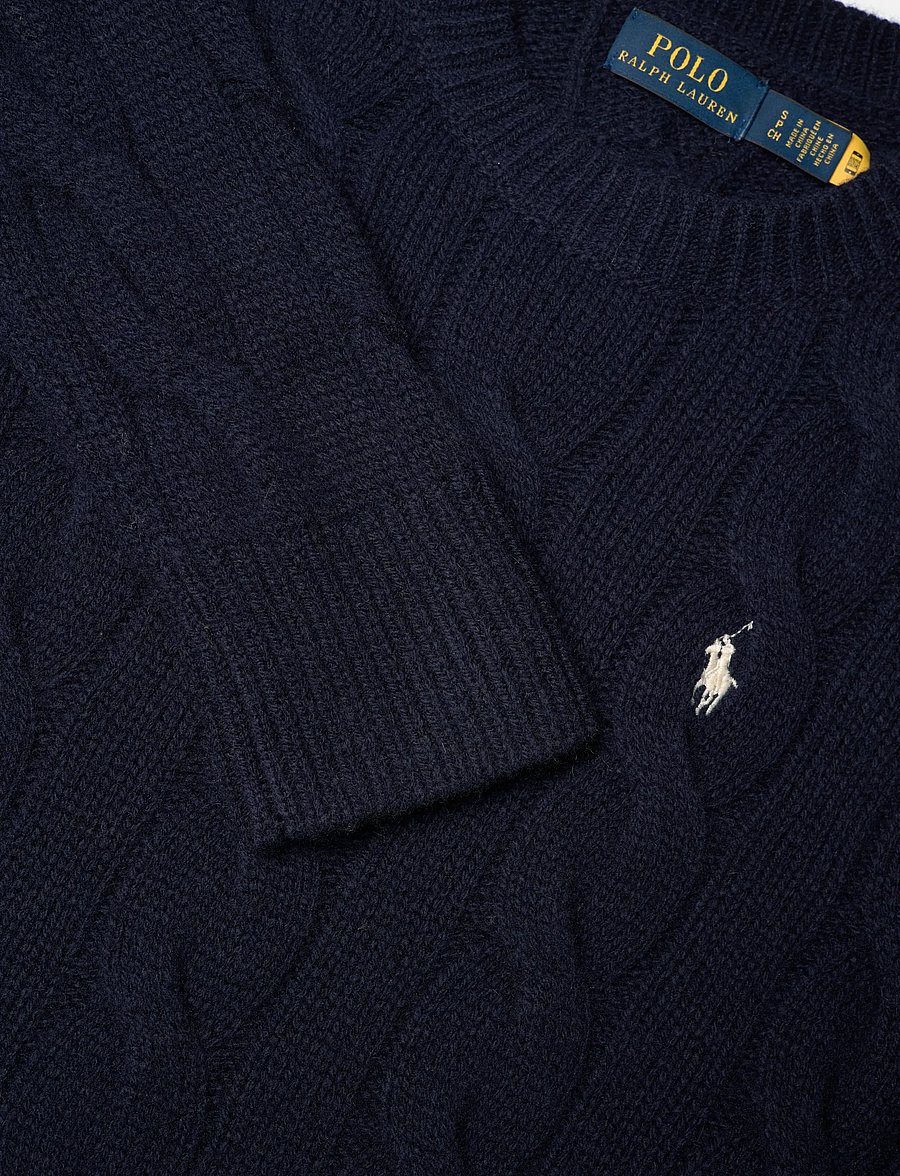 Polo Ralph Lauren - 2/15 WOOL/CASH RWS-SWEATER-PULLOVER - hunter navy - 2