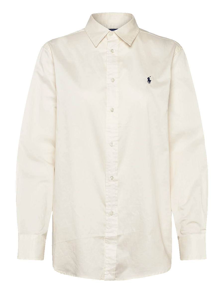 Polo Ralph Lauren - Classic Fit Cotton Twill Shirt - denimskjorter - antique cream - 1