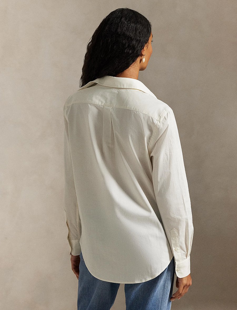 Polo Ralph Lauren - Classic Fit Cotton Twill Shirt - denimskjorter - antique cream - 3
