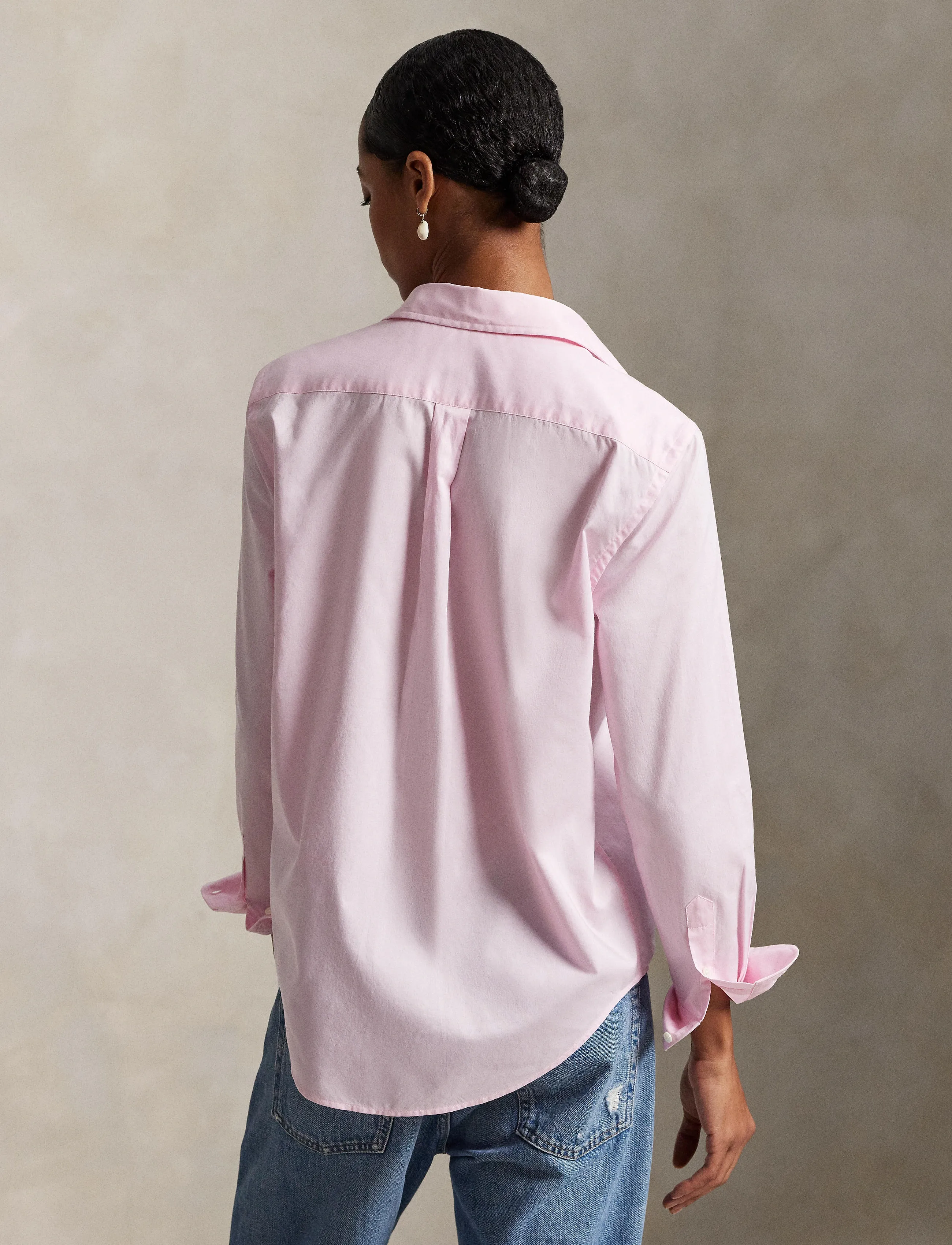 Polo Ralph Lauren - Classic Fit Cotton Twill Shirt - chemises en jeans - bath pink - 3