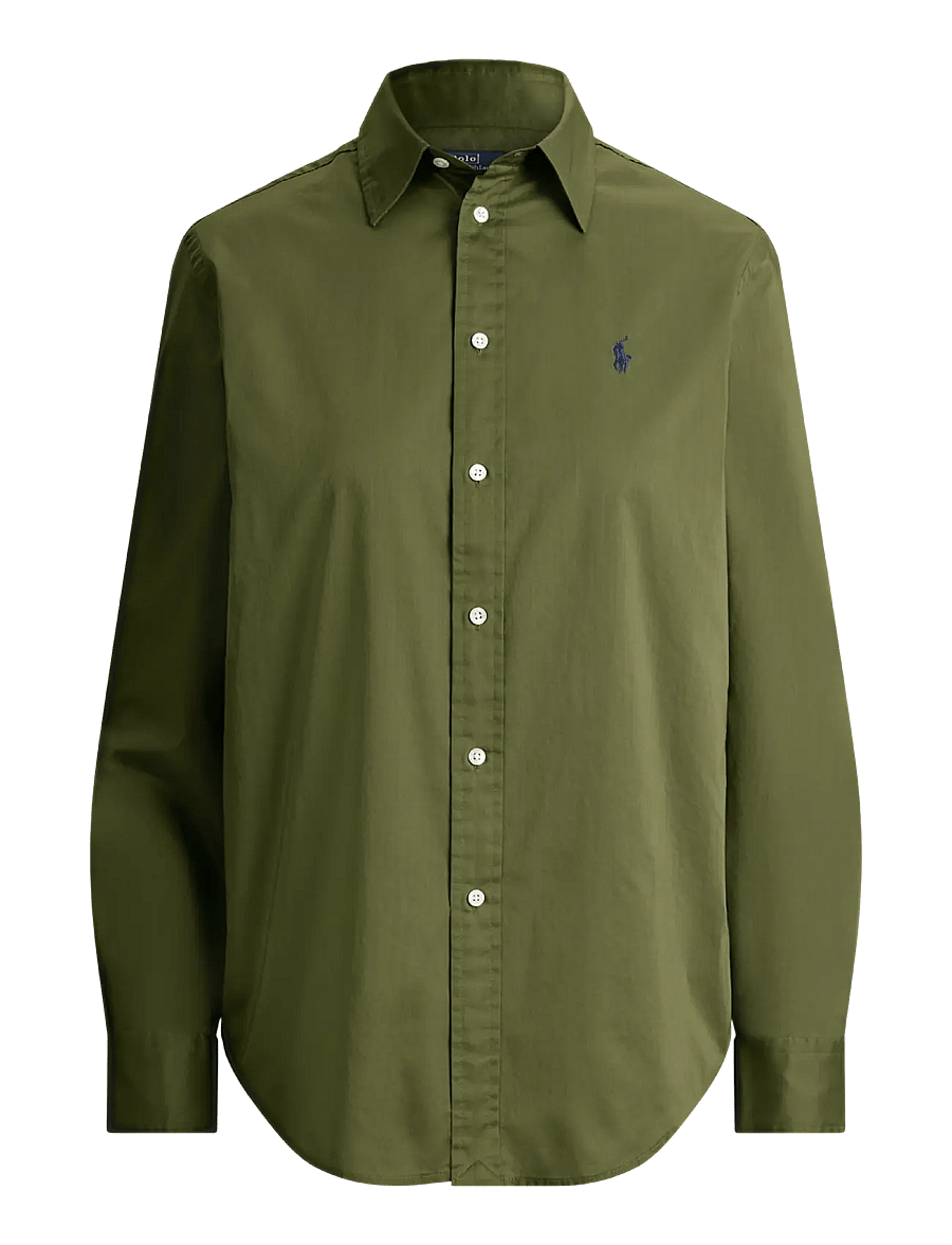 Polo Ralph Lauren - Classic Fit Cotton Twill Shirt - chemises en jeans - dense olive - 1