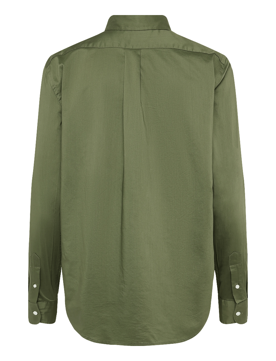 Polo Ralph Lauren - Classic Fit Cotton Twill Shirt - langärmlige hemden - dense olive - 2