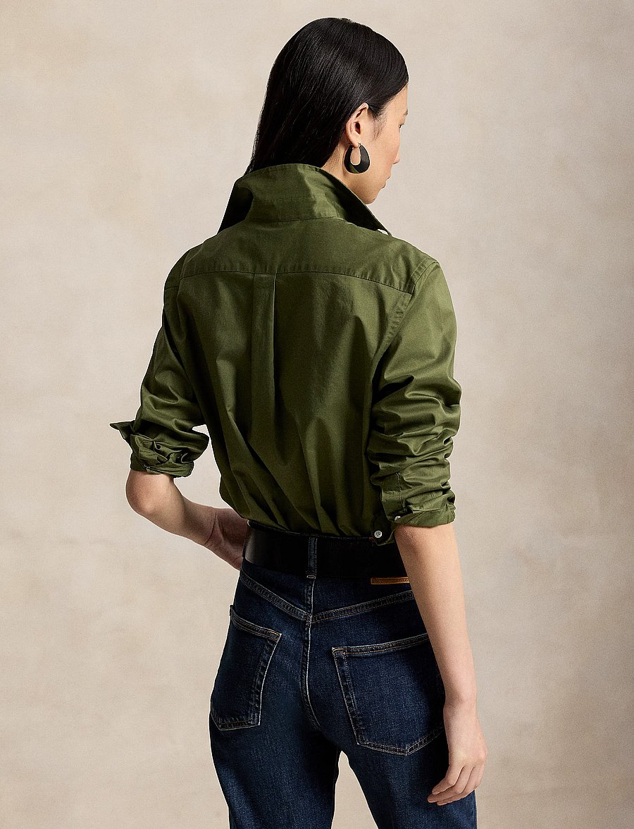 Polo Ralph Lauren - Classic Fit Cotton Twill Shirt - chemises en jeans - dense olive - 2