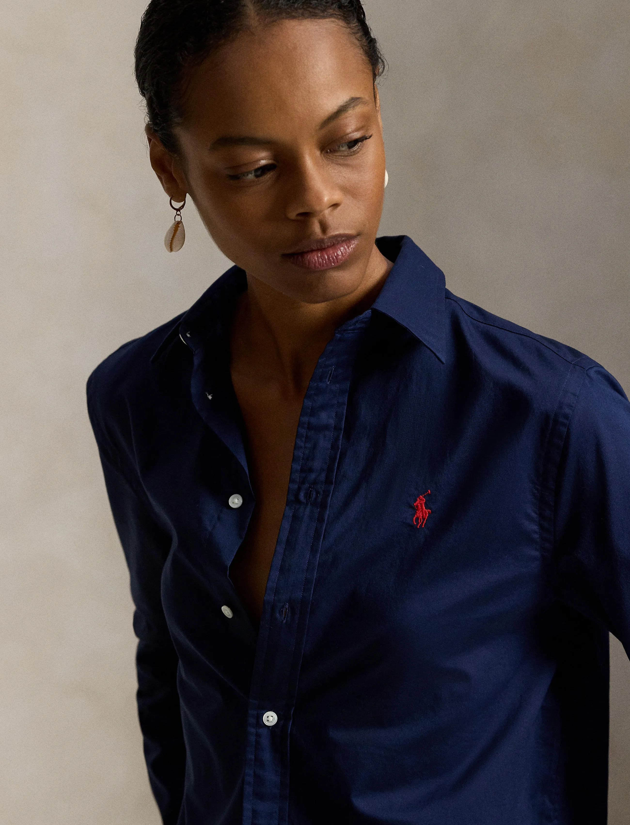 Polo Ralph Lauren - Classic Fit Cotton Twill Shirt - chemises en jeans - refined navy - 4