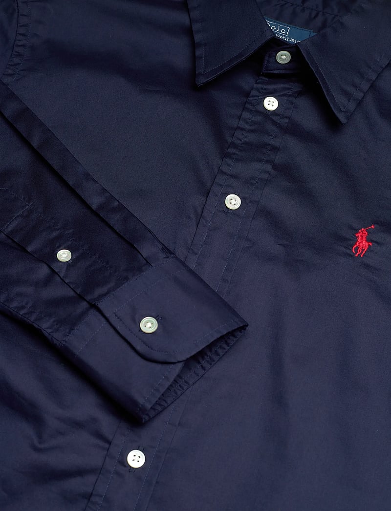 Polo Ralph Lauren - Classic Fit Cotton Twill Shirt - jeansskjortor - refined navy - 2