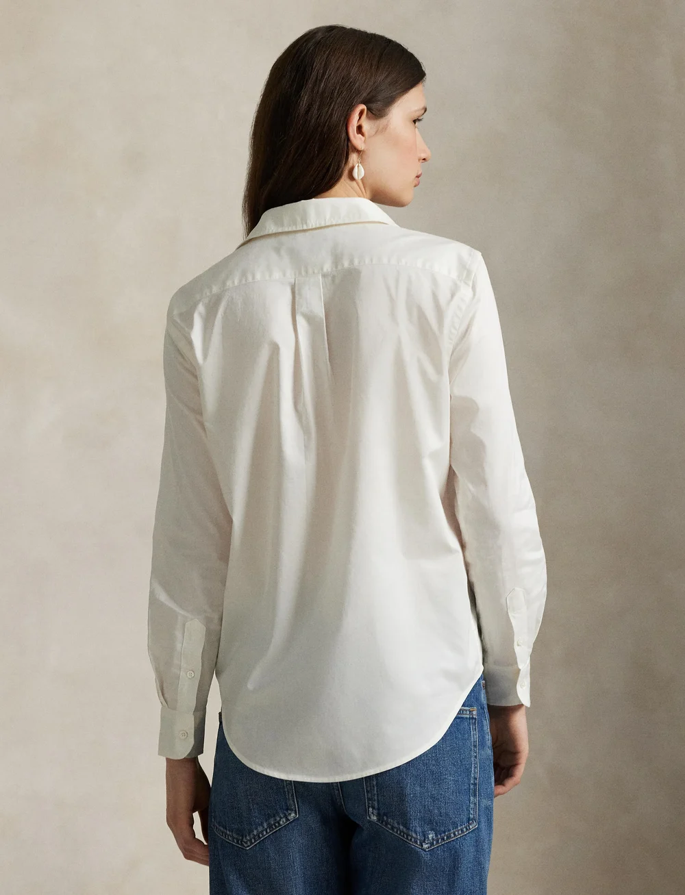 Polo Ralph Lauren - Classic Fit Cotton Twill Shirt - denimskjorter - trophy cream - 2