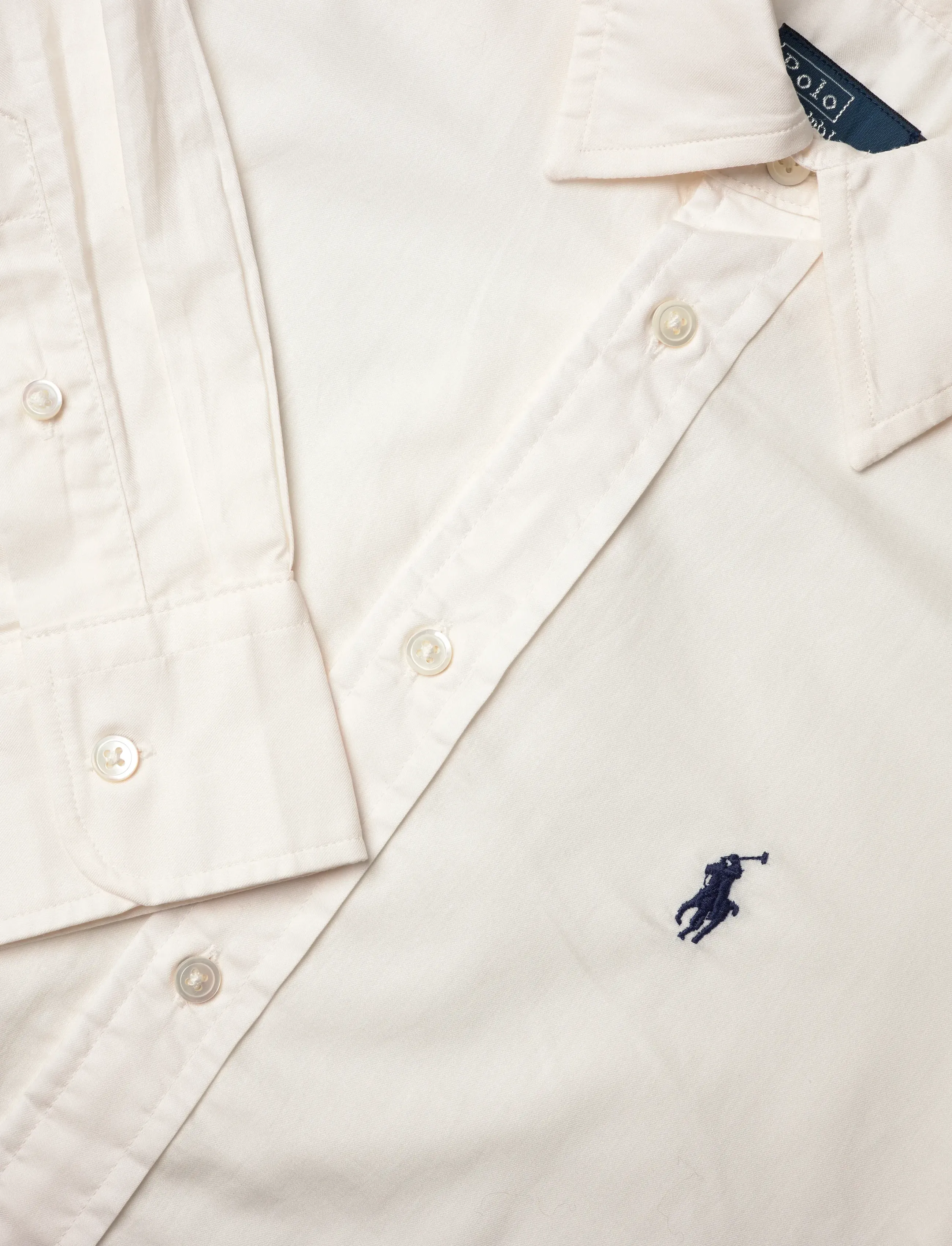 Polo Ralph Lauren - Classic Fit Cotton Twill Shirt - denimskjorter - trophy cream - 5
