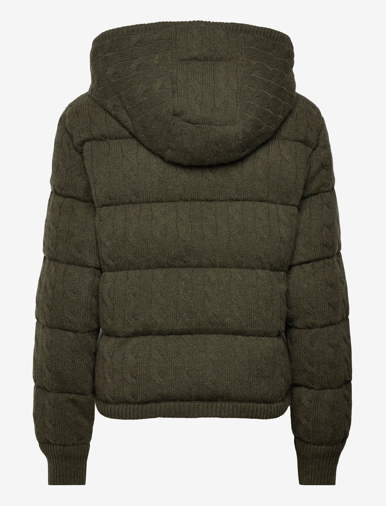 Polo Ralph Lauren Wool Vs Down Jacket Grey Ralph Lauren Bubble