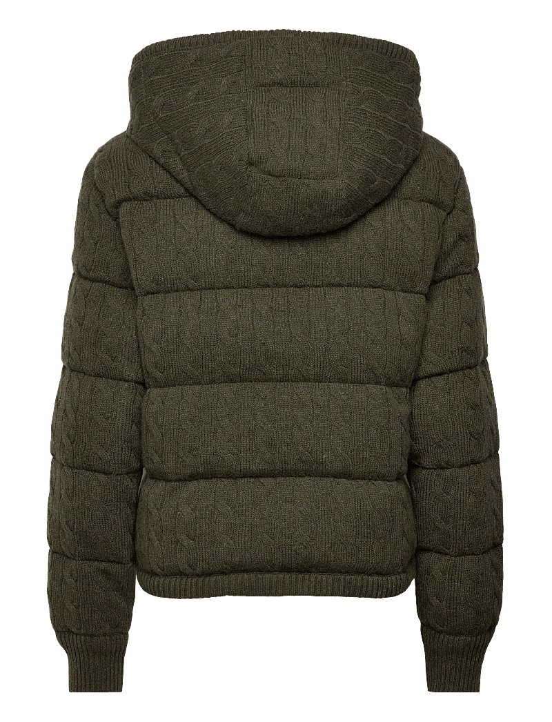 Polo Ralph Lauren Wool Vs Down Jacket Grey Ralph Lauren Bubble