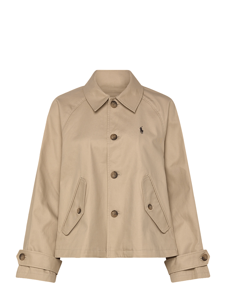 Polo Ralph Lauren - Cotton Twill Jacket - frühlingsjacken - beige - 1