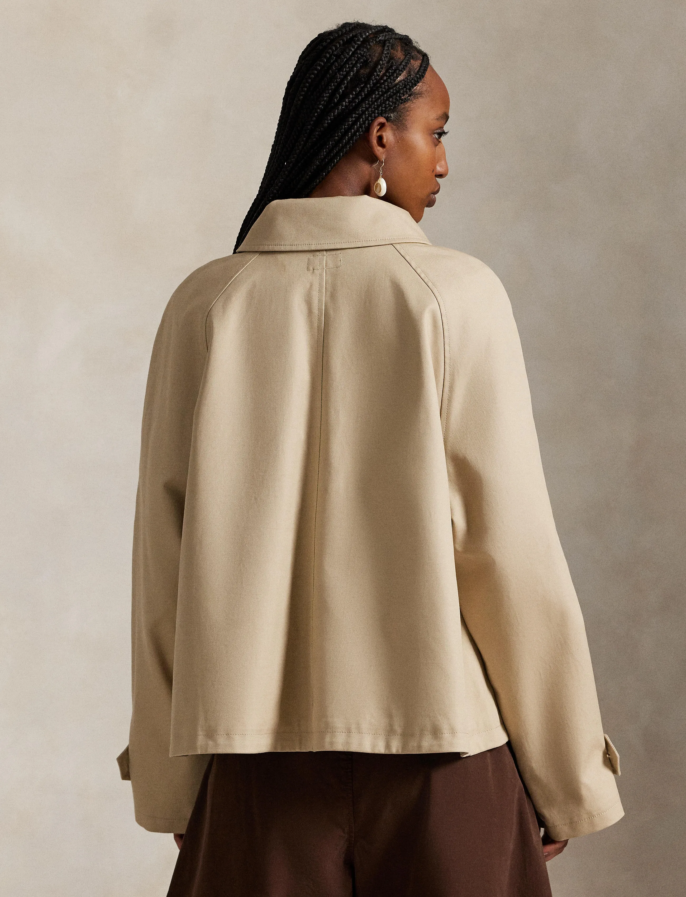 Polo Ralph Lauren - Cotton Twill Jacket - forårsjakker - beige - 4