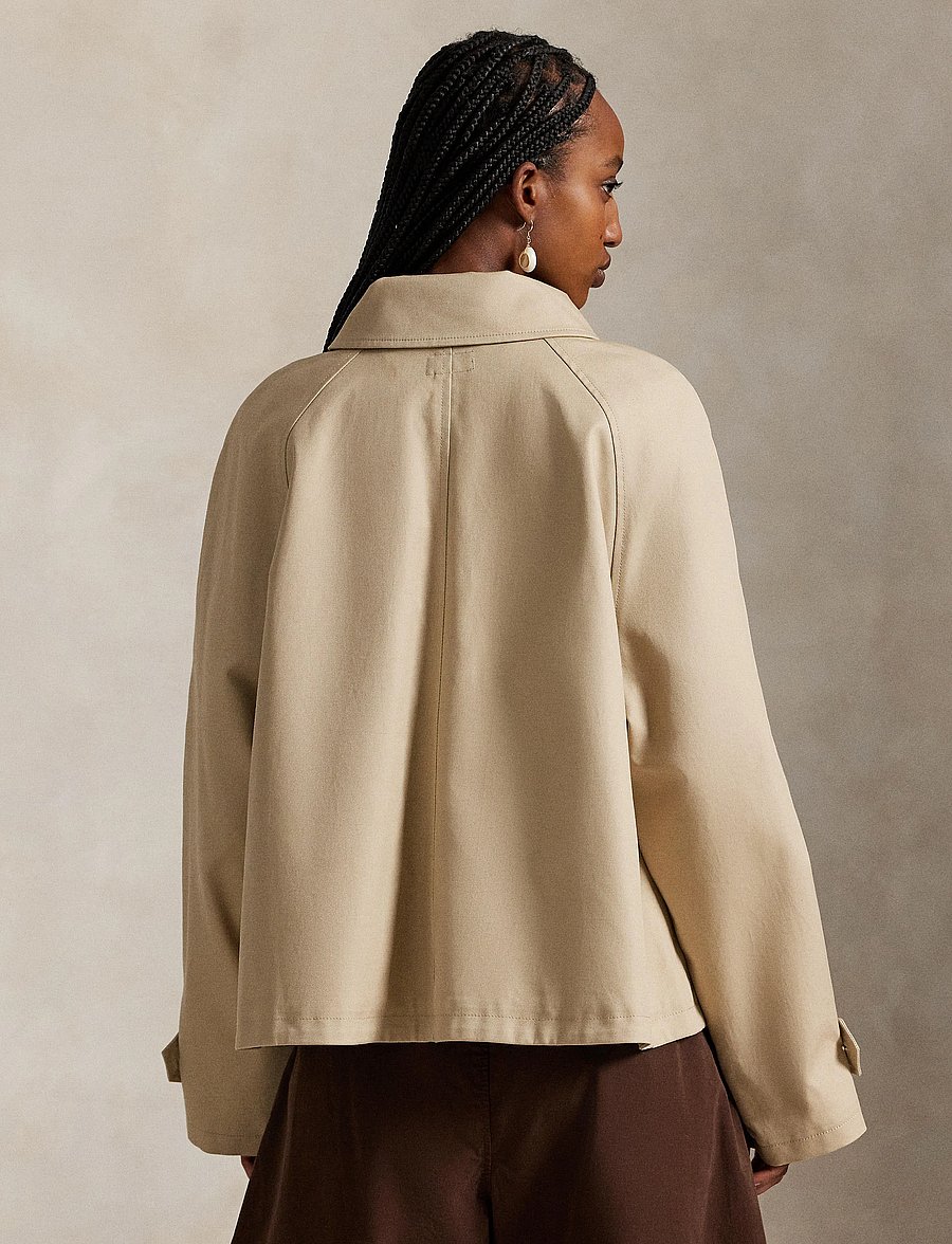 Polo Ralph Lauren - Cotton Twill Jacket - frühlingsjacken - beige - 4