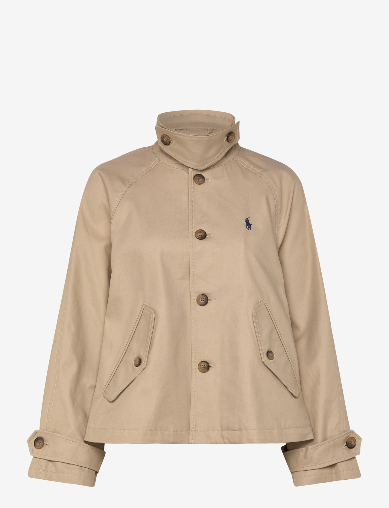 Polo Ralph Lauren - Cotton Twill Jacket - parkasjackor - beige - 2