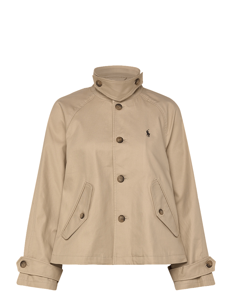 Polo Ralph Lauren - Cotton Twill Jacket - parkasjackor - beige - 2