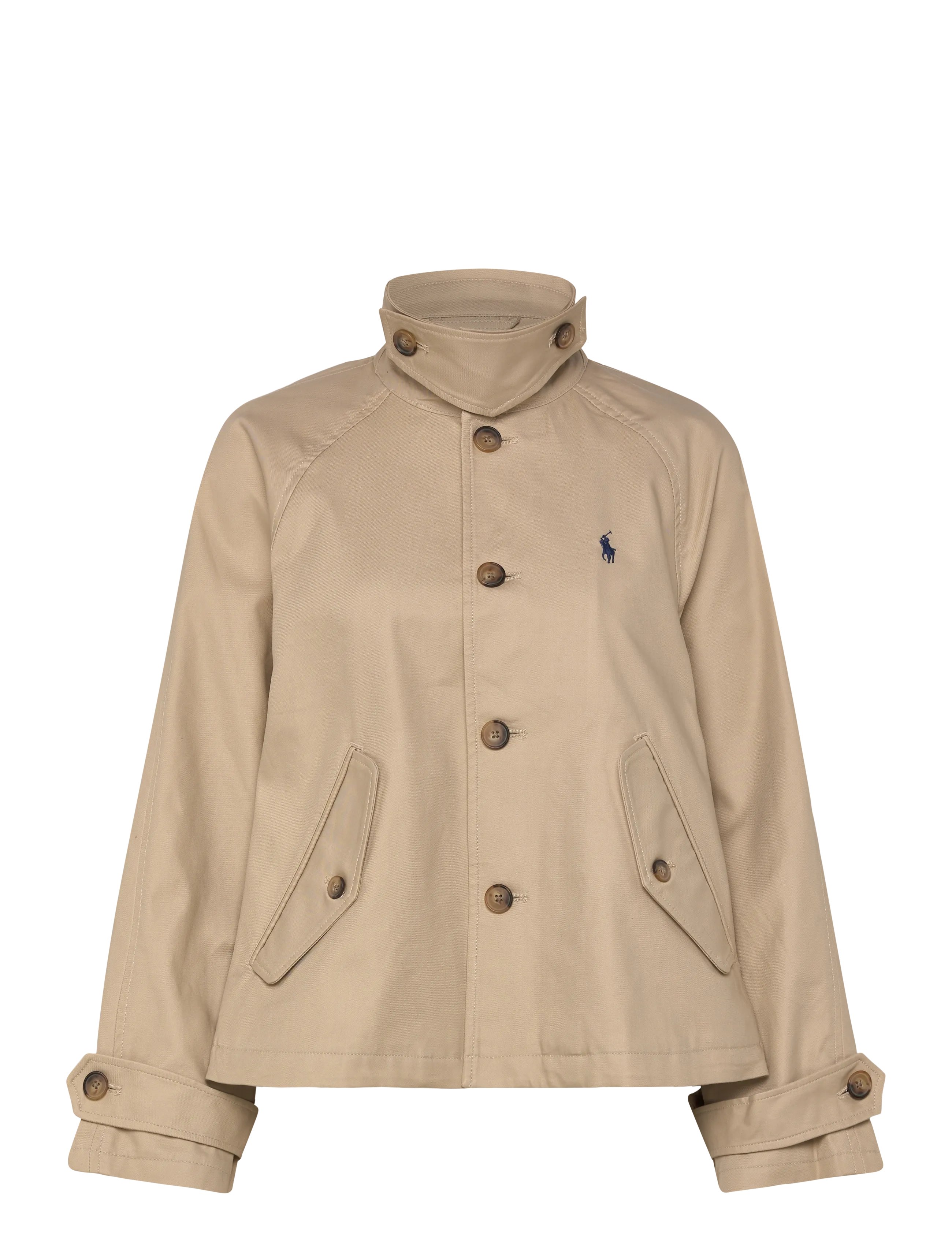 Polo Ralph Lauren - Cotton Twill Jacket - forårsjakker - beige - 3