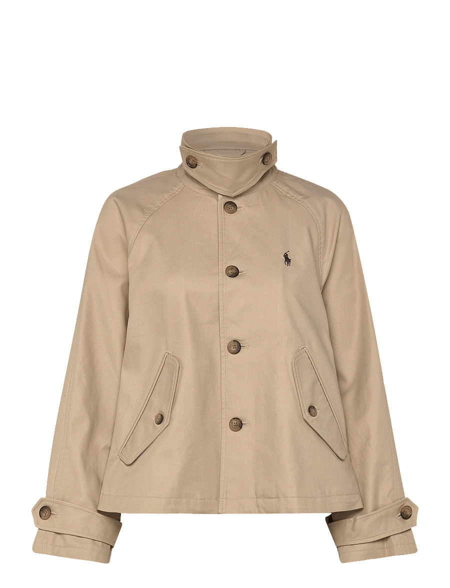 Polo Ralph Lauren - Cotton Twill Jacket - frühlingsjacken - beige - 3