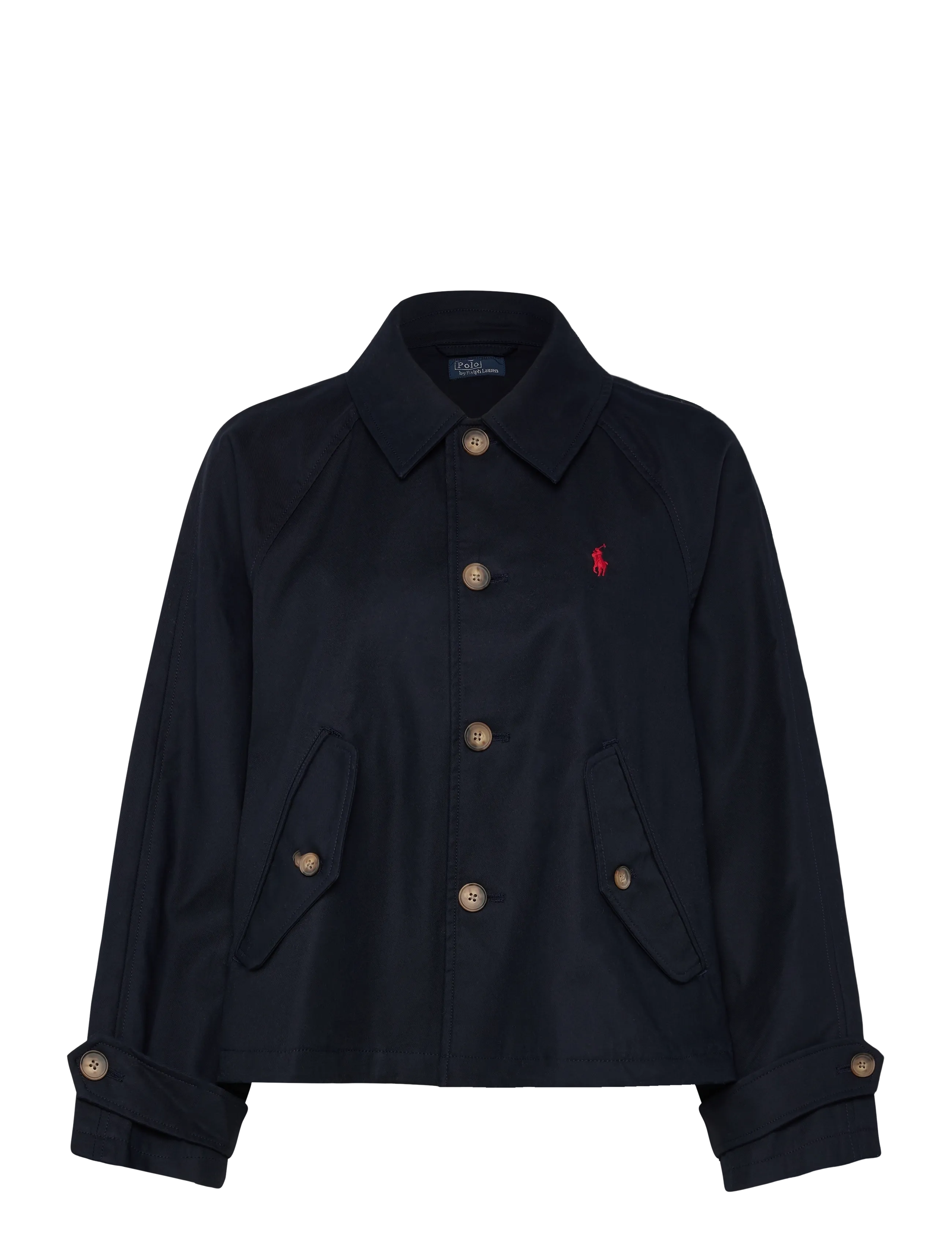 Polo Ralph Lauren Cotton Twill Jacket - Parka Coats - LAUREN NAVY / navy