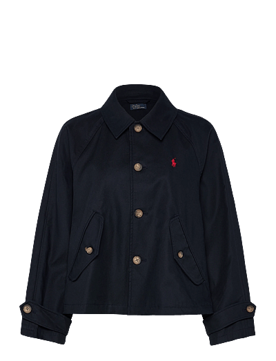 Cotton Twill Jacket - Trenchcoats